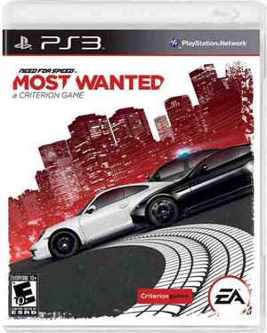 Need For Speed Most Wanted Digital Ps3