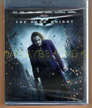 Pelicula Original The Dark Knight Blu-ray Batman