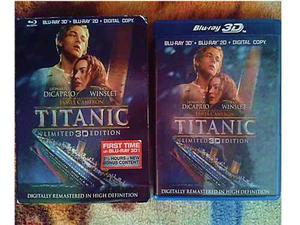 Pelicula Original Titanic Blu Ray 3d