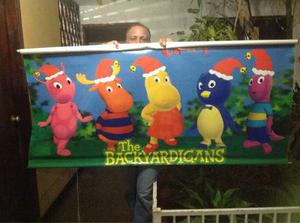 Pendón Backyardigans En Navidad