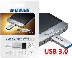 Pendrive Samsung Dual 32 Gb Usb 3.0