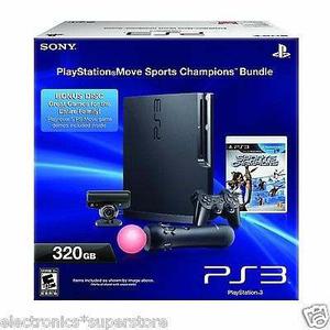 Playstation 3 Slim 320g+2 Controles+7 Juegos+camara