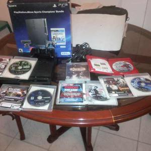 Ps3 Playstation gb +1 Control + 6 Juegos