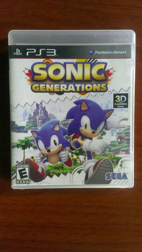 Sonic Generations Ps3 Original