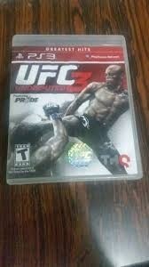 Ufc Undesputed 3 Ps3 Perfecto Estado Traido De Usa