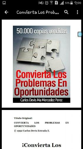 Libro Pdf, Convierte Los Problemas En Oportunidades