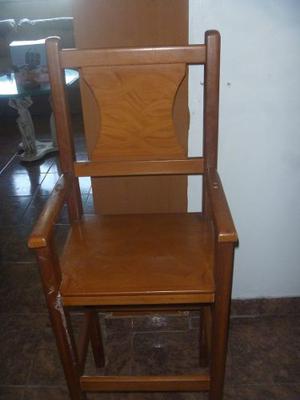 Silla De Madera Para Niños Unisex