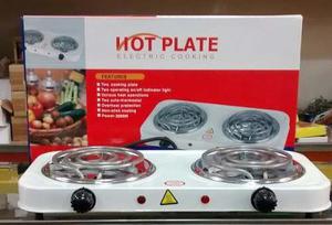 Cocina Electrica 2 Hornillas En Acero Inoxidable Hotplate