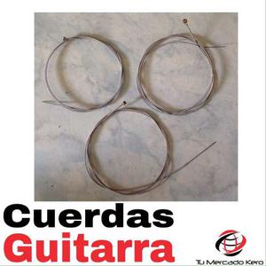 Cuerdas De Guitarra Eléctrica Usadas 100% Funcional