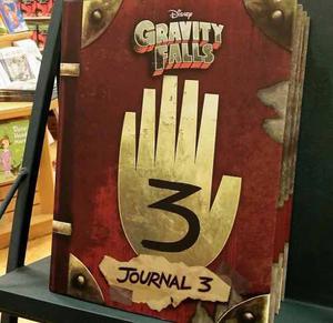 Diario Gravity Falls 3 Original En Fisico Tapa Dura.