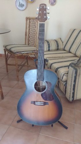 Guitarra Acustica Walden Con Forro!