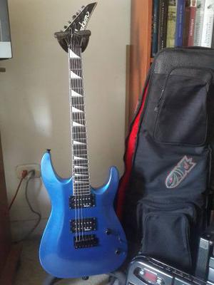 Guitarra Eléctrica Jackson Js22 Dinky Metallic Blue