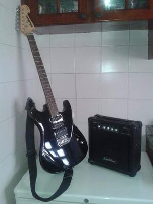 Guitarra Electrica Con Amplificador Whasburn