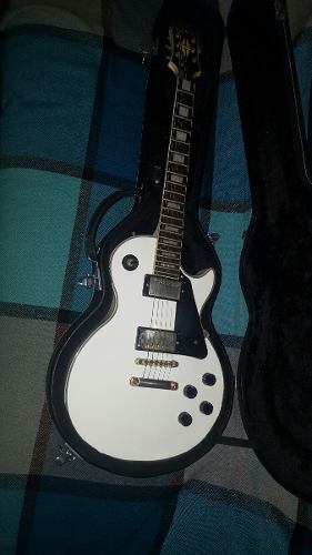 Guitarra Epiphone Custom Pro Alpine White Con Forro