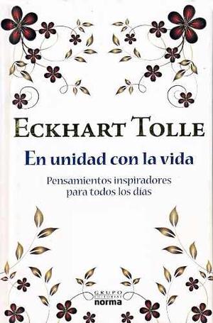 Libro, En Unidad Con La Vida De Eckhart Tolle.