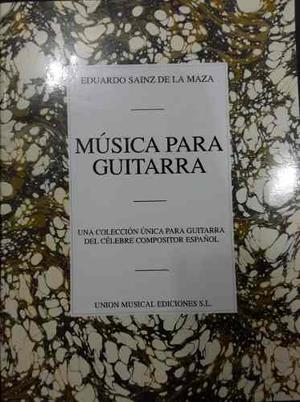 Libro Para Guitarra Sola Eduardo Saiz De La Masa