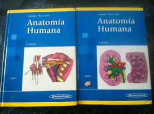 Libros De Anatomía Humana Latarjet Tomo 1 Y 2