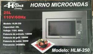 Microondas Para Empotrar Home Luxury 25 Litros Nuevo + Marco