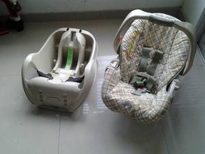 Porta Bebe Silla Carro Y Coche Graco Usado