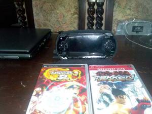 Psp Con Juegos Y Estuche