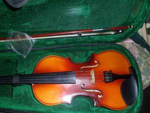 Violin Maxtone 4/4 Con Hombrera, Cuerda Adicional Y Estuche