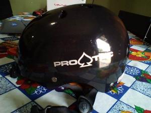 Casco Protec Negro Talla M