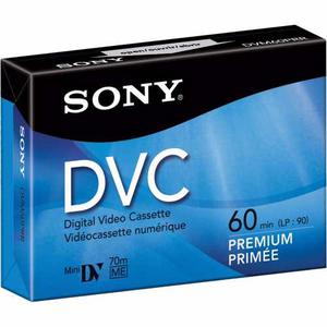 Cassette Minidv Sony Premium Para Vídeo Profesional