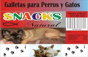 Galletas Para Perros Y Gatos Snack Natural