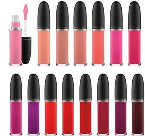 Labiales Retro Mac Líquidos De Larga Duración