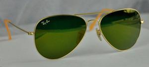 Lentes Ray-ban Aviator  Verdes 100% Originales