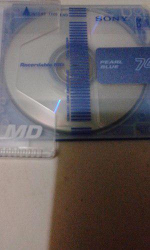 Minidisc Sony 74 Nuevo C/estuche Sparkling Series