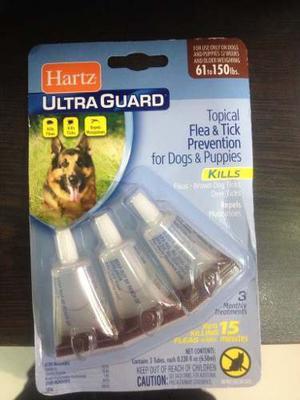 Pipetas Hartz Ultra Guard Para Todo Peso Del Perro Y Gatos