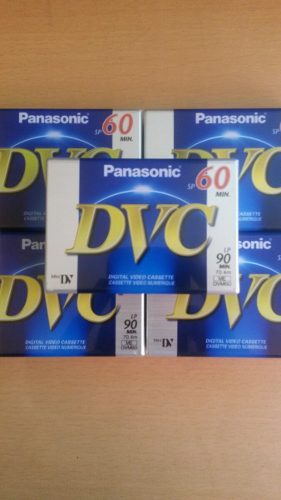 Video Cassette Panasonic Dvc Sp 60 Min. Lp 90 Min.