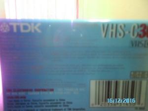 Videocassette Vhs-ctc-30hg Tdk Para Filmadoras