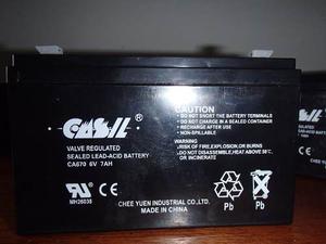 Bateria 6v 7ah Para Ups, Alarmas,centrales Y Cerco Electrico