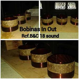 Bobinas In-out Rcf Prv Eighteen Sound