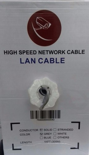 Cable Utp Cat 5e Bobina De 305 Metros Testeado 70% Lan Cable