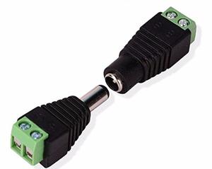 Conector Plug Dc Macho Y Hembra