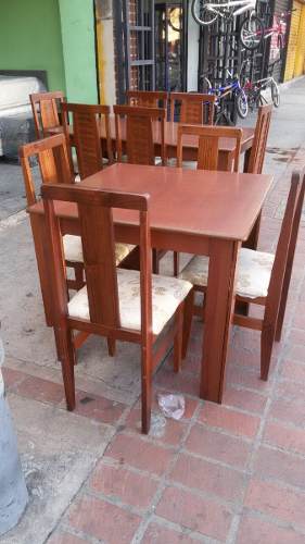 Juego De Comedor De 4 Sillas En Madera Teca