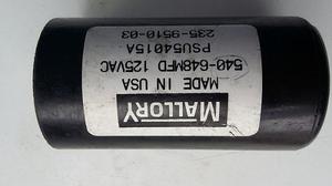 Capacitor De Arranque mfd 125vac