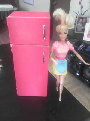 Casa De Muñeca Barbie En Mdf