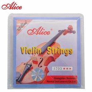 Juego De Cuerdas Alice A703 Para Violin 