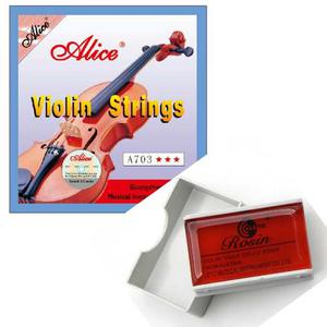 Juego De Cuerdas Alice Para Violin Y Perrubia Para Violín