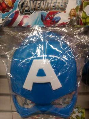 Mascaras De Superhéroes Capitán América, Iroman,