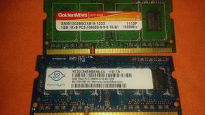 Memoria Ram Laptop Ddr3 1 Gb Y 2gb Pcs  Mhz