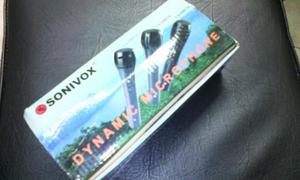 Micrófono Alambico Profesional Sonivox Sm-176.cable De 3