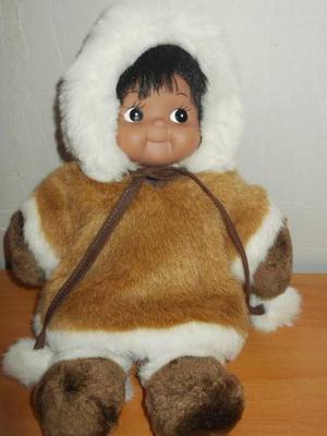 Muñeca Esquimal, Importada De Alaska