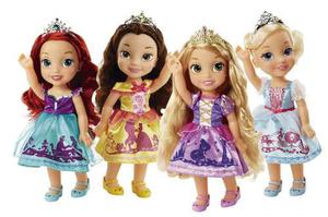 Muñeca Princesa Rapunzel Ariel Elsa Anna Principe 12 Cm