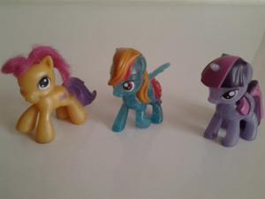Muñecos Mi Pequeño Pony (3 X 1)
