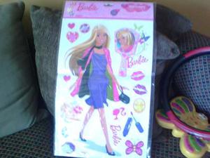 Vendo Stikers Motivo Barbie Habitacion De Niña